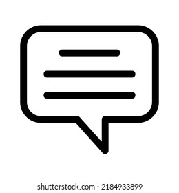 icono de mensajería o logotipo símbolo de signo aislado ilustración vectorial - iconos vectoriales de estilo negro de alta calidad
