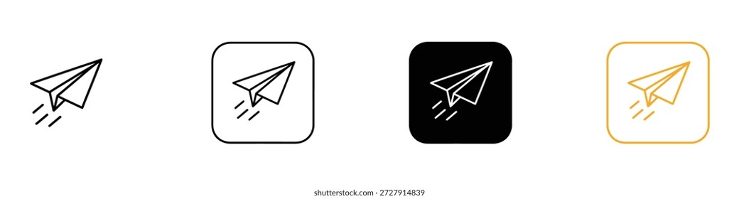 Messaging icon vector. send and share actions symbol. vector illustration.