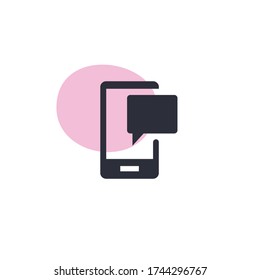 Messaging - Modernes Symbol (Piktogramm)