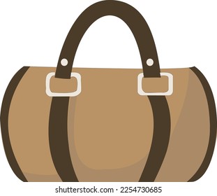 The messenger bag illustration, is a type of bag that is inspired by the bag from the postman. Its large size can be used to carry various valuable items when needed such as laptops, documents, and so