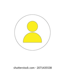 Das Messenger-Symbol hat einen weißen Hintergrund, auf dem man schreiben kann.