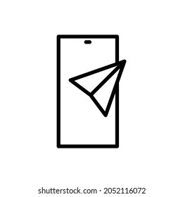messenger icon, message icon vector illustration