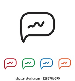 Messenger vector icon