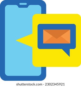 Icono vector Messenger. Se puede usar para imprimir, móviles y aplicaciones web.