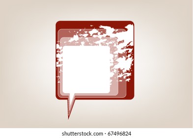 messenger window icon vector