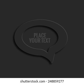 Messenger window icon vector illustration isolated on white background