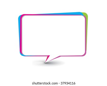 messenger window icon vector illustration isolated on white background