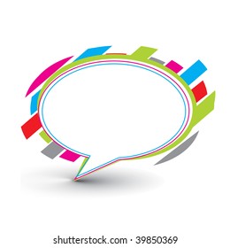 messenger window icon vector illustration isolated on white background