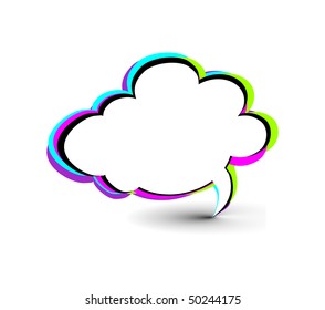 messenger window icon vector illustration isolated on white background
