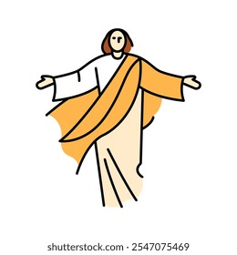 Messiah color icon. Judaism religion.Sign for web page, mobile app, button, logo. Vector isolated button. Editable stroke.