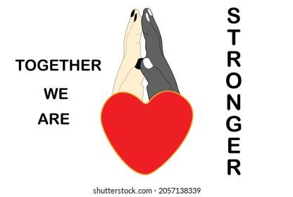 messsage of union and living together