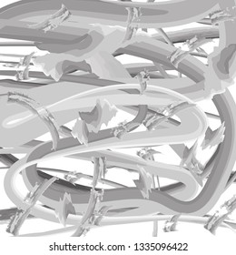 Messy abstract background texture