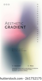 Messy background with abstract background with watercolor background with gradient mesh