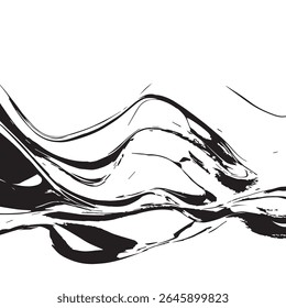 Messy Crayon Sketch with Visible Pressure Lines for Playful, Artistic, or Childlike Designs