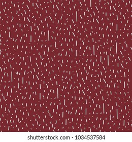 Messy dots and strokes  seamless pattern. Vector illustration.