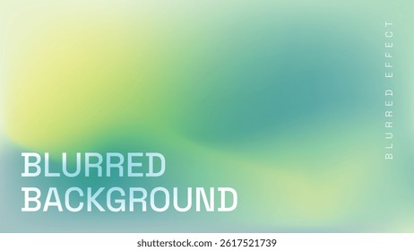 Messy greenish background with abstract gradient effect with background