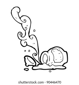 messy honeypot cartoon