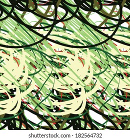 messy lines. marker. pattern seamless. vector illustration