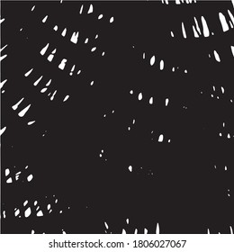 Messy mind black and white vector pattern for your game or background