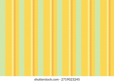 Padrão bagunçado de tecido de faixa, linhas de textura de fundo do sol. Vetor de tela vertical de simplicidade sem emenda na paleta de cores amarelas e negras.