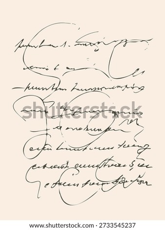 Messy, scribbled notes with a handwriting resembling doodles.