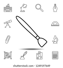 mestichino icon. Simple outline vector element of education set icons for UI and UX, website or mobile application