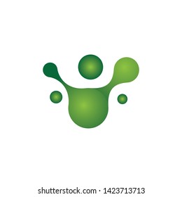 Meta Ball icon vector design template