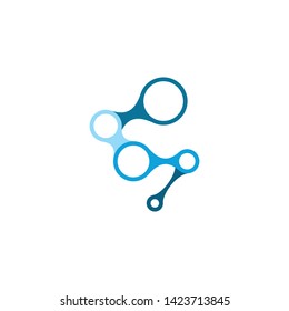 Meta Ball icon vector design template
