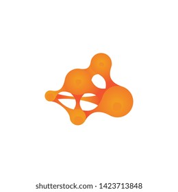 Meta Ball icon vector design template
