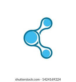 Meta Ball icon vector design template