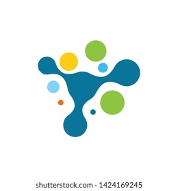Meta Ball icon vector design template
