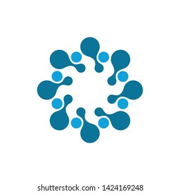 Meta Ball icon vector design template