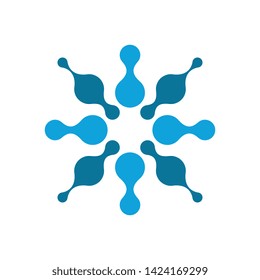 Meta Ball icon vector design template