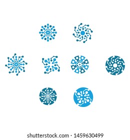 Meta Ball icon vector design template