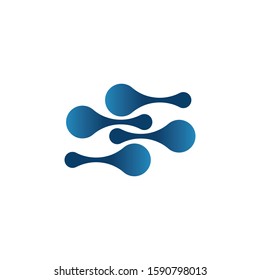 Meta Ball icon vector design template
