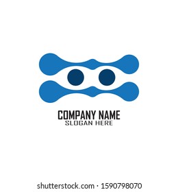 Meta Ball icon vector design template
