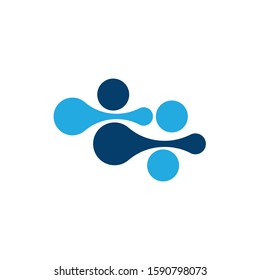 Meta Ball icon vector design template
