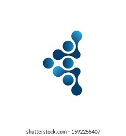 Meta Ball icon vector design template
