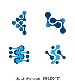 Meta Ball icon vector design template
