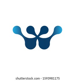 Meta Ball icon vector design template
