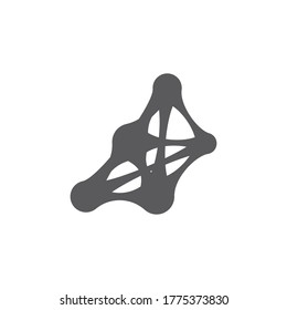 Meta Ball icon vector design template