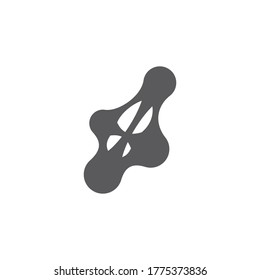 Meta-Ball-Symbol, Vektordesign-Vorlage