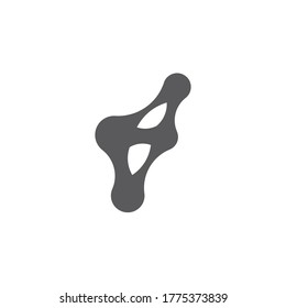 Plantilla de diseño de vectores de icono Meta Ball