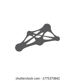 Meta-Ball-Symbol, Vektordesign-Vorlage