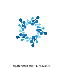Meta-Ball-Symbol, Vektordesign-Vorlage