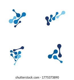 Meta-Ball-Symbol, Vektordesign-Vorlage