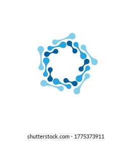 Meta-Ball-Symbol, Vektordesign-Vorlage