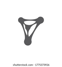Plantilla de diseño de vectores de icono Meta Ball