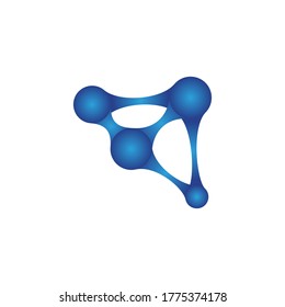 Meta-Ball-Symbol, Vektordesign-Vorlage