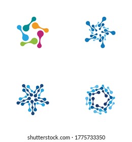 Meta Ball icon vector design template